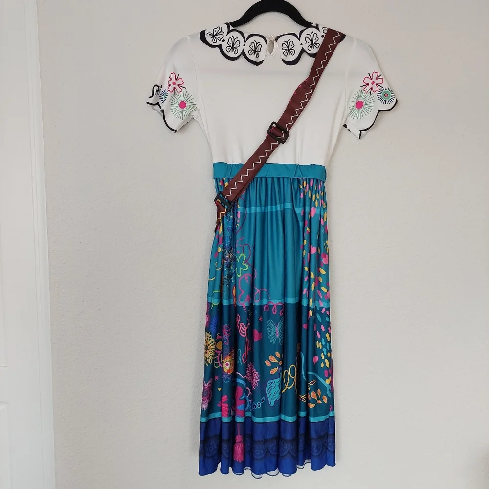 Encanto Mirabel Kids Costume with Purse - Picture 6 of 11